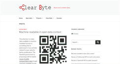 Desktop Screenshot of clearbyte.org
