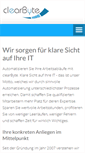 Mobile Screenshot of clearbyte.ch